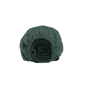 Yumeko kinderhoeslaken jersey pine green 60x120x15