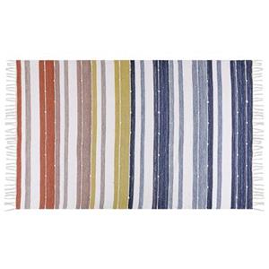 Beliani TOZAKLI Vloerkleed Multicolor 140x200