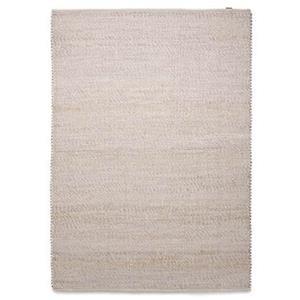Nordic Weavers Wollen vloerkleed Lett - wit|beige - 250x340 cm - Beige