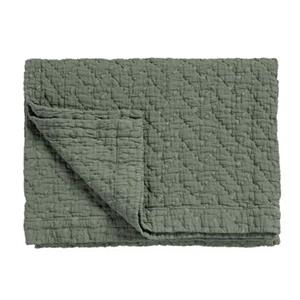 Vandyck PURE 10 plaid|sprei 260x260 cm Sage Green (katoen)