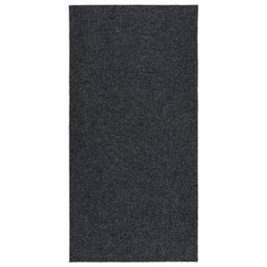 vidaXL Droogloopmat 100x200 cm antracietkleurig