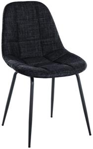 CLP Stuhl Tom Stoff Schwarz