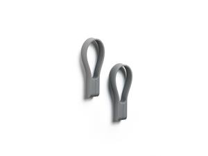 Zone Denmark Loop Handdoeklus met Magneet 2 st. - Grijs