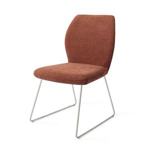 Jesper Home Eetkamerstoel 'Ikata' Slide Steel - Cosy Copper