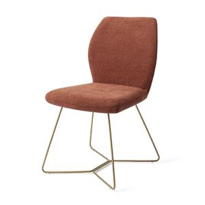 Jesper Home Eetkamerstoel 'Ikata' Beehive Gold - Cosy Copper