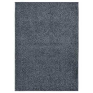 VidaXL Vloerkleed kortpolig 140x200 cm antracietkleurig