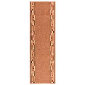 vidaXL Tapijtloper anti-slip 67x250 cm bruin