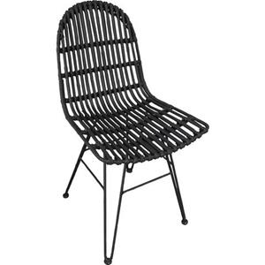 SIT Rotanstoel Rotan vintage Shabby chic, vintage