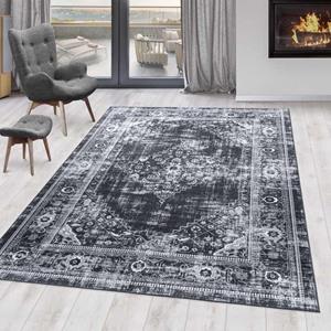 Ayyildiz Teppiche Teppich "FIESTA 4301", rechteckig, pflegeleichter Kurflorteppich, moderner Vintage, Orient Optik