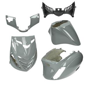 DMP Kappenset Nardo grey Piaggio Zip 2000 grijs  5-delig