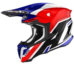 Airoh Twist 2.0 Shaken Blue Offroad Helmet