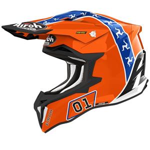 Airoh Strycker Hazzard Gloss Offroad Helmet