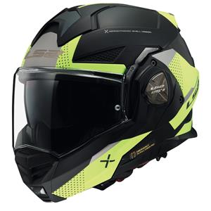 LS2 FF901 Advant X Oblivion Matt Black H-V Modular Helmet