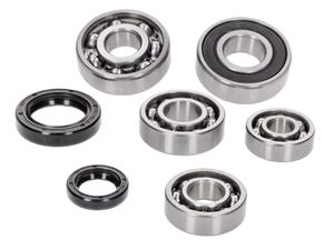 OEM Standard LagerSet Aandrijving incl. Keerringen voor Hyosung 50cc 2-Takt, SB Cab, Supercab, Avanti, SF 50
