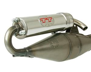 LeoVince Uitlaat  TT voor Kymco, SYM horizontaal AC