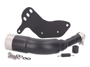 Remus Verbindingsstuk  / Bevestigingsset uitlaat  RS zwart voor Vespa GTS, GTS Super 300 HPE Euro4 2019