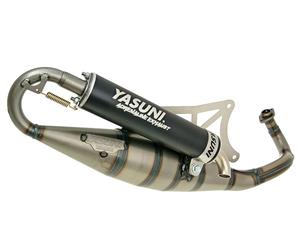 Yasuni Uitlaat  Scooter R zwart voor Piaggio