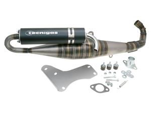 Tecnigas Uitlaat  RS II voor Piaggio Gilera 125-180cc 2T, Aprilia SR 125-150 2T