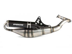 Voca Racing Uitlaat VOCA Sabotage V2 50/70cc Carbon demper voor Piaggio
