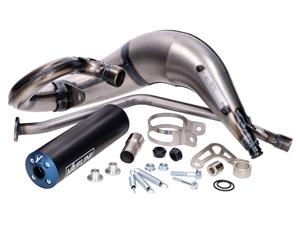 Yasuni Uitlaat  Cross ML MAX PRO blauw voor Beta RR, Aprilia RX, SX, Derbi Senda, Motorhispania Furia, Rieju 50 MRT, Pro, SM, Yamaha DT 50, Sherco S...
