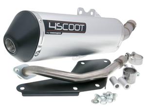 Tecnigas Uitlaat  4SCOOT voor Suzuki UH Burgman 125, 150cc -2006