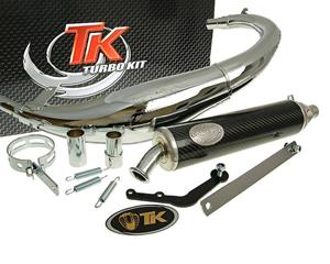 Turbo Kit Uitlaat  Bajo RQ Chroom voor CPI SX 50, SM 50, Beeline