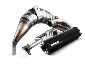 Voca Racing Uitlaat VOCA Cross Rookie 50/70cc Zwarte demper voor Beta RR -11, RK6