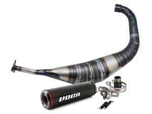 Voca Racing Uitlaat VOCA Carbon 80cc voor Minarelli AM6 Enduro, Supermoto