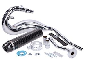 Turbo Kit Uitlaat  Bufanda R Chroom / CFK Optik voor Beta RR 2021- Euro5