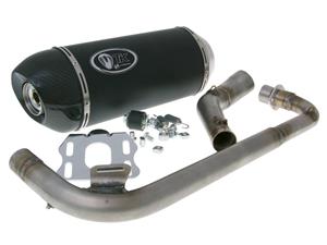 Turbo Kit Uitlaat  GMax Carbon H2 4T voor Honda MSX / Grom 125