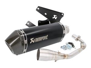 Akrapovic Uitlaat  Racing Line voor Piaggio Liberty, Vespa Primavera, Sprint 125, 150cc iGet Euro4