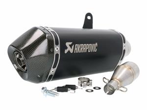 Akrapovic Uitlaat  Slip-On Line voor Vespa GTS 125 iGet Euro4 2016