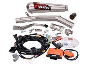 Athena Tuningkit - Stage 1 - uitlaat en ECU  voor KTM Duke 125 11-16
