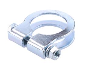 Diverse / Import Klem bocht verzinkt 28mm voor Simson S50, S51, S53, S70, S83,  SR50, SR80, Schwalbe, Sperber, Habicht, Star