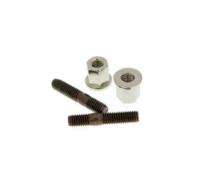 Naraku Uitlaat tapeinden Set  incl. moeren - M6x32mm