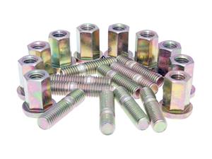 Naraku Tapeind moeren Set  M8 x M8 - 10 Stuks