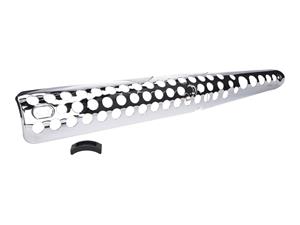 OEM Standard Hitteschild Chroom voor Simson S51 Enduro-Auspuff