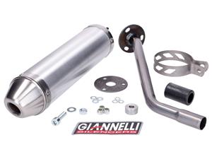 Giannelli Einddemper  Aluminium voor Beta RR 50 Enduro / Motard 12-16, Enduro 50 Factory 15-16