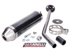 Giannelli Einddemper  Carbon voor Aprilia RX, SX 50 2006 (D50B, EBE)