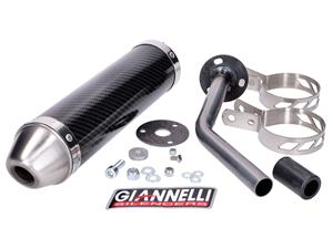 Giannelli Einddemper  Carbon voor Fantic Motor Enduro 50 Casa, Performance 2018