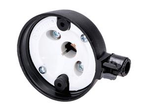 OEM Standard Lampenhouder / Rückteil Knipperlicht 80mm rond, zonder Knipperlichtglas voor Simson S50, S51, S70, SR50, SR80