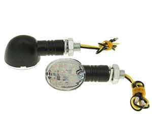 101 Octane Knipperlicht Set M10 LED Drop zwart