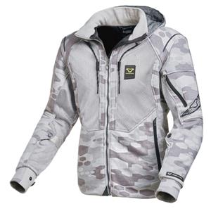 Breeze, Motorhoodie heren, Lichtgrijze camo