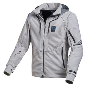 Breeze, Motorhoodie heren, Lichtgrijs