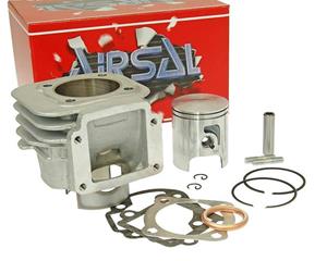 Airsal Cilinderkit  T6 Tech-Piston 69,7cc 47,6mm voor Minarelli verticaal