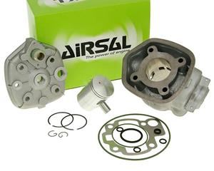 Airsal Cilinderkit  Sport 50cc 40,3mm Gietijzer voor Minarelli op 345/6 AM6 EU1