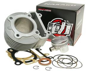 Naraku Cilinderkit  155cc Gesmede zuiger  voor Yamaha Cygnus, BWs 5ML 4V