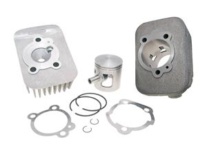 Polini Cilinderkit  Gietijzer Sport 70cc 10mm Pistonpen voor Piaggio Ciao