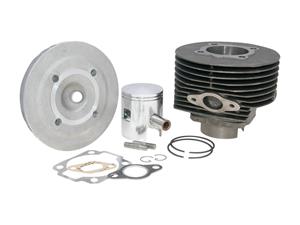 Polini Cilinderkit  Gietijzer Sport 130cc 57mm voor Vespa 125 ETS, PK, Primavera 2T, Primavera ET3 2T, XL