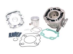 Polini Cilinderkit  Gietijzer Sport 80cc voor Derbi Senda GPR, Gilera GSM SMT RCR Zulu EBE/EBS